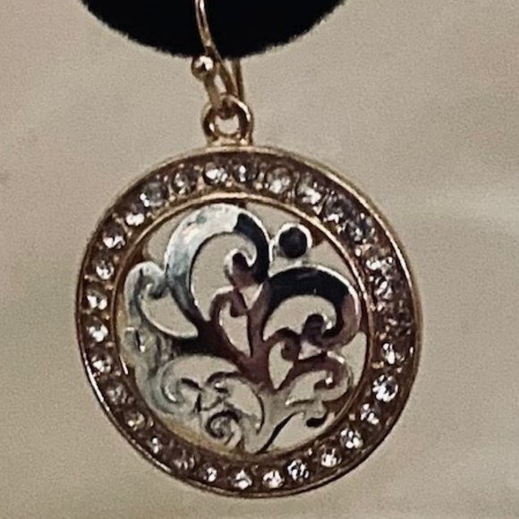 💖 Pretty delicate filigree earrings /E13 - Picture 2 of 2